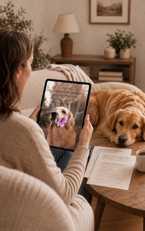 Dog Separation Anxiety Tool Kit